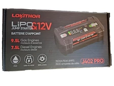 LOKITHOR J402 PRO Jump Starter New Upgrade 3500Amp (17280-17281)