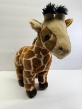 Aurora Babies Plush Giraffe 13  Stuffed Animal Soft Realistic Jungle Safari Toy