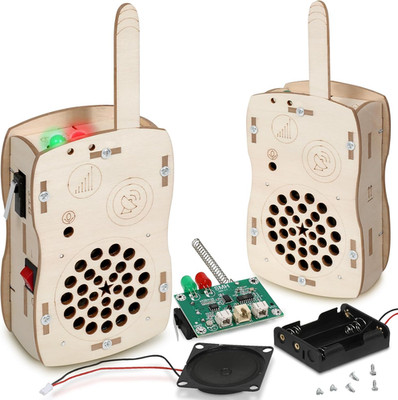 Stem Projects Walkie Talkies Toys for Boys Age 8-12 12-14 Science Kit Building O