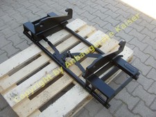 Adapter von Weidemann Hoflader auf Anbaugeräte mit Euroaufnahme