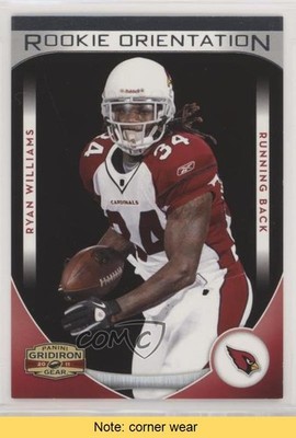 2011 Gridiron Gear Rookie Orientation Silver /250 Ryan Williams #20 RC READ 0l1