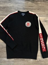 Polo Ralph Lauren Youth 14/16 Wool 1967 Crewneck Sweater with Sleeve Stripe