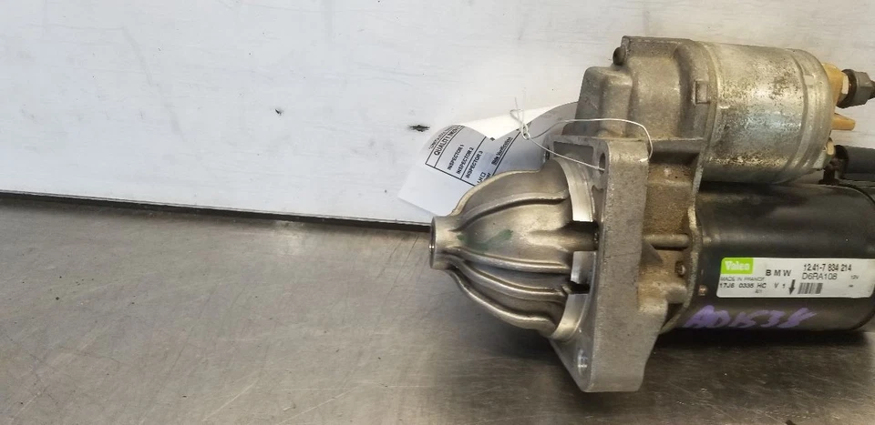 07 BMW Z4 E85 M ROADSTER 3.2L MT MONTAJE ARRANQUE 12417834214 Foto 2 de 4