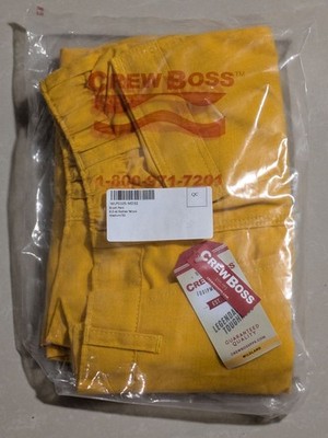 NWT CREW BOSS Nomex Wildland Firefighting trousers Fire Cargo Pants Medium 32 