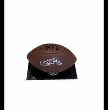 Nick Fairley Autographed  Auburn Tigers NFL Football Authentic Signed COA Case