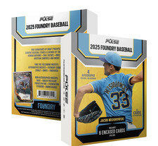 2025 Pulse Foundry Baseball Hobby Box 1 pack per box. 6 cards per pack Sealed