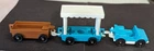 ***VINTAGE FISHER PRICE LITTLE PEOPLE ZOO PLAYSET 3-PIECE TRAIN***