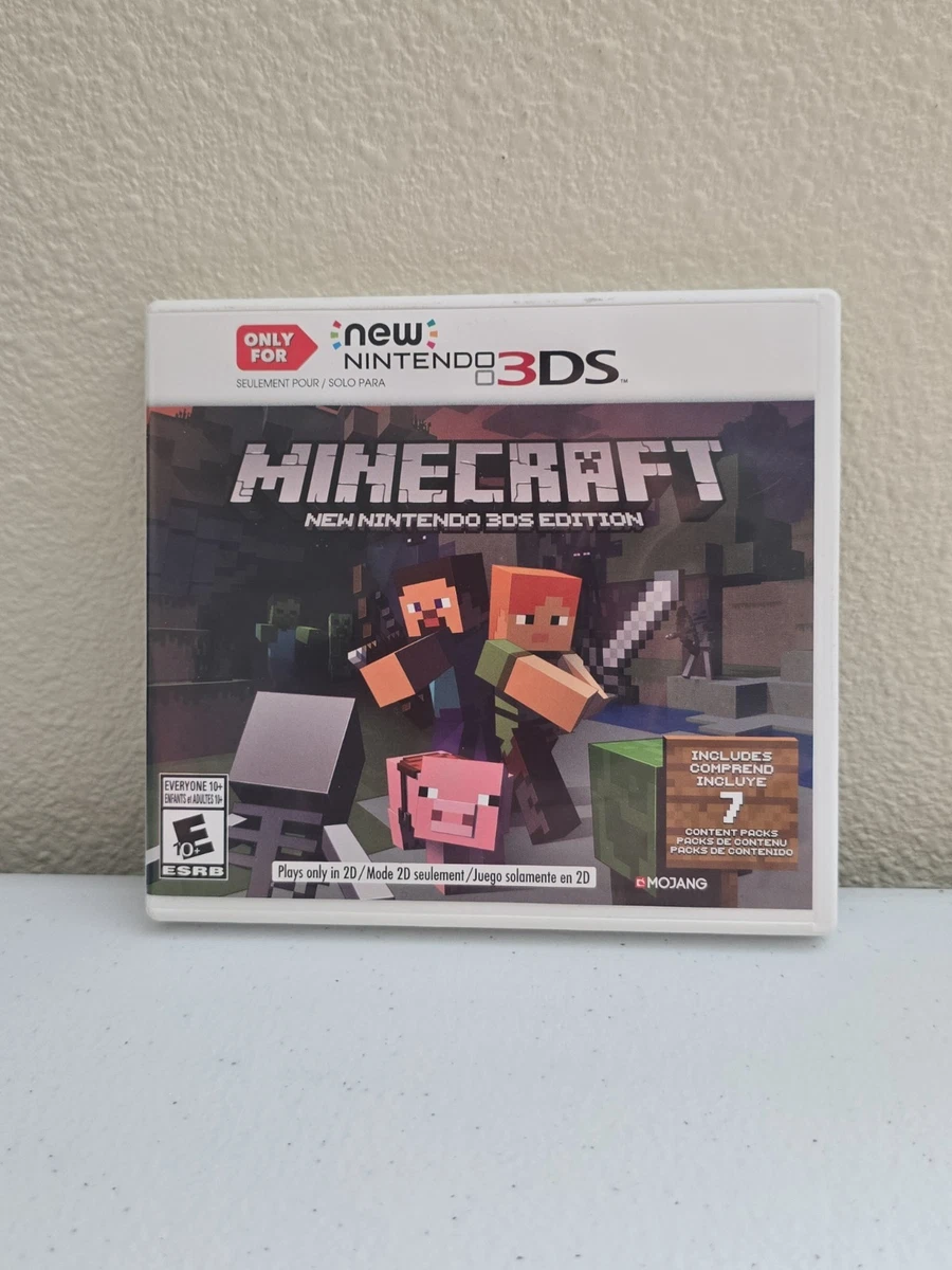 Minecraft Nintendo 3DS NTSC-U/C (US/CA) Video Games for sale | eBay