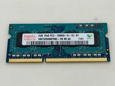 QTY 2 Hynix 2GB SO-DIMM 1333 MHz PC3-10600 DDR3 SDRAM Memory HMT325S6BFR8C-H9