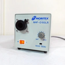 Moritex MHF-D100LR Light Source Illuminator 100 W Tested Powers On No Bulb Japan