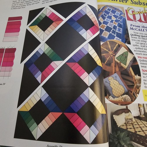 VTG McCalls Quilting Blooming Beauties Springtime Magazine Apr 1999 Patterns - Picture 11 of 12