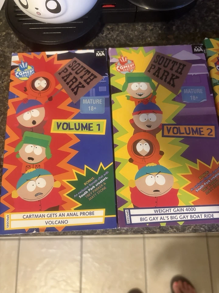 South Park Vhs, Excellent Condition Volumes One Through Three And5 - Image 2 of 4