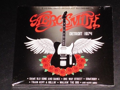 Aerosmith: Detroit 1974 - Original Radio Broadcast Recording CD 2025 UK Digi NEW