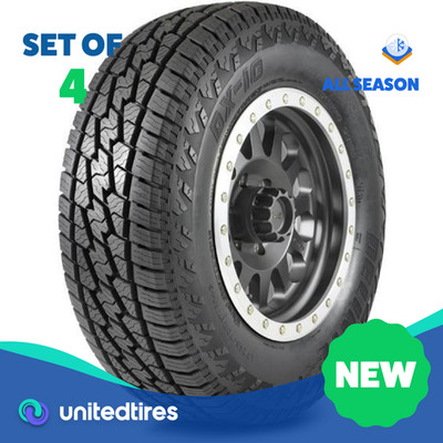 Set of (4) New LT 265/70R16 Delinte DX-10 Bandit A/T 121/118S
