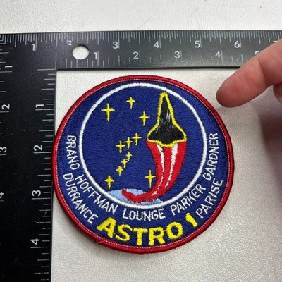 Kinda Rough NASA Space Shuttle Mission STS-35 Astronaut Patch C504