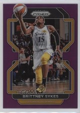 2022 Panini Prizm WNBA Purple Prizm 62/99 Brittney Sykes #151 1o2
