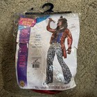 Heavy Metal Hero Adult Retro 1980s Halloween Rocker Rock Star Costume 44 Jacket