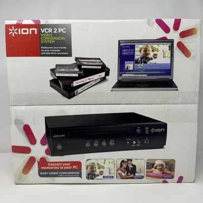 NEW ION VCR 2 PC USB VHS Video to Computer Conversion System Digital Transfer