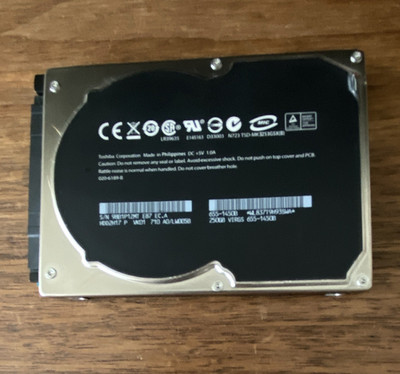 Toshiba MK5076GSX 500GB 2.5'' SATA II 5400RPM 8MB Cache Laptop HDD
