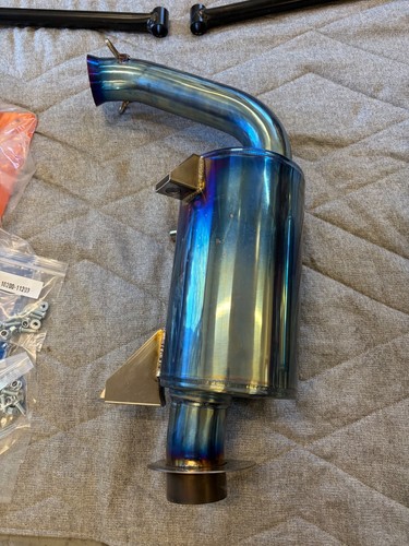 SSI titanium 850 skidoo exhaust can, 12-302-ti, Only used a few times