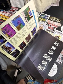 VTG Turbo Force Magazine Turbografx-CD January 1993 Vol. 3 TG-16 Dragon Slayer