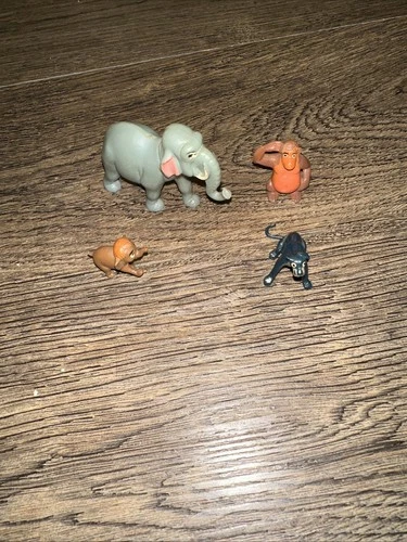 Circa 1967 Marx Disneykins JUNGLE BOOK Figures -