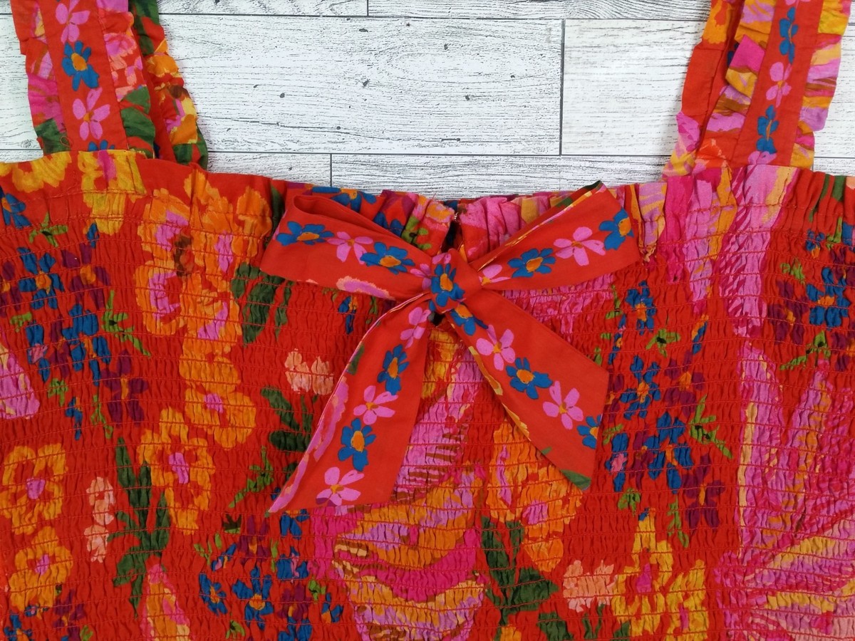 open lace back dress Pink Full Garden Mini Dress – FARM Rio