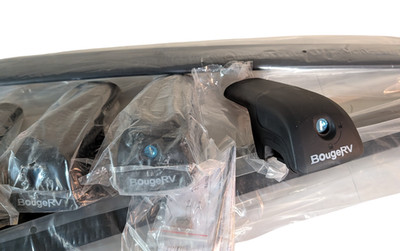 New 23-25 Honda Pilot BougeRV Lockable Roof Rack Cross Bars 260lbs  A1317-04802N