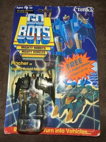 Vintage Tonka Gobots Pincher #48 Transformer Go Bots No Sticker