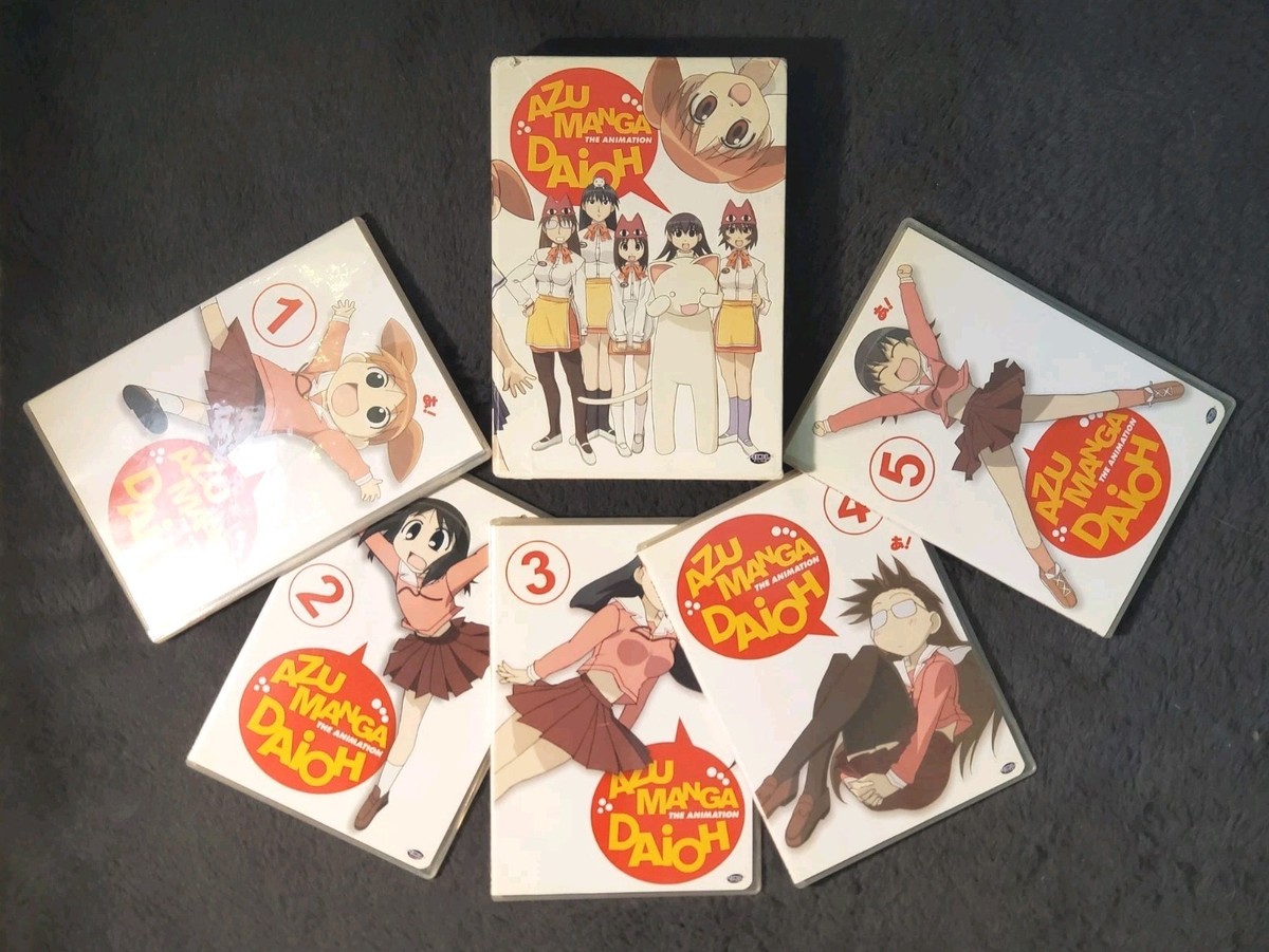 Azumanga Daioh: Complete Series DVD Box Set ADV Anime OOP Rare