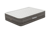 Bestway Fortech Luftbett, Queen-Size, Mit Integrierter Wechselstrompumpe