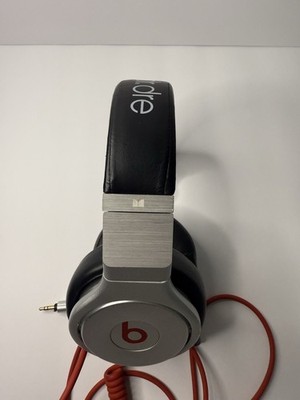 Beats by Dr. Dre Pro Beats Over the Ear Headphones Silver Black