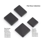 Natural Onyx Rectangle, Square Flat Cabochons no hole Cb157
