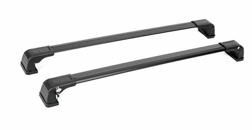Black Roof Rack Cross Bars For Suzuki Grand Vitara 2006-2017 - Picture 6 of 6