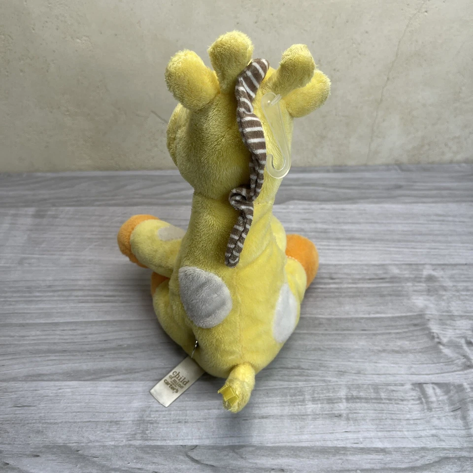 Carters Child of Mine Yellow Giraffe Musical Mobile Wind Up Baby Crib Plush Toy - Image 4 of 4