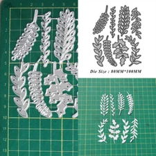 Leaf Metal Cutting Dies Scrapbooking Paper Crafts Embossing Stencils Template