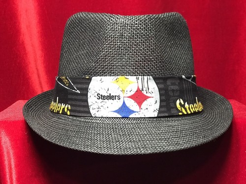 Pitt Steelers Unisex Summer Fedora 