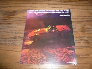 1970 Chevrolet Corvette Sales Brochure - Vintage