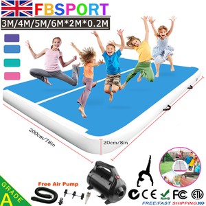 AKSPORT Gymnatsics Air Mat Tumble Track   Amazoncom