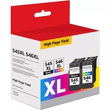 PG-545 CL-546 XL Ink Cartridges for canon 545 546 Pixma MX495 TR4550 MG2450 Lot