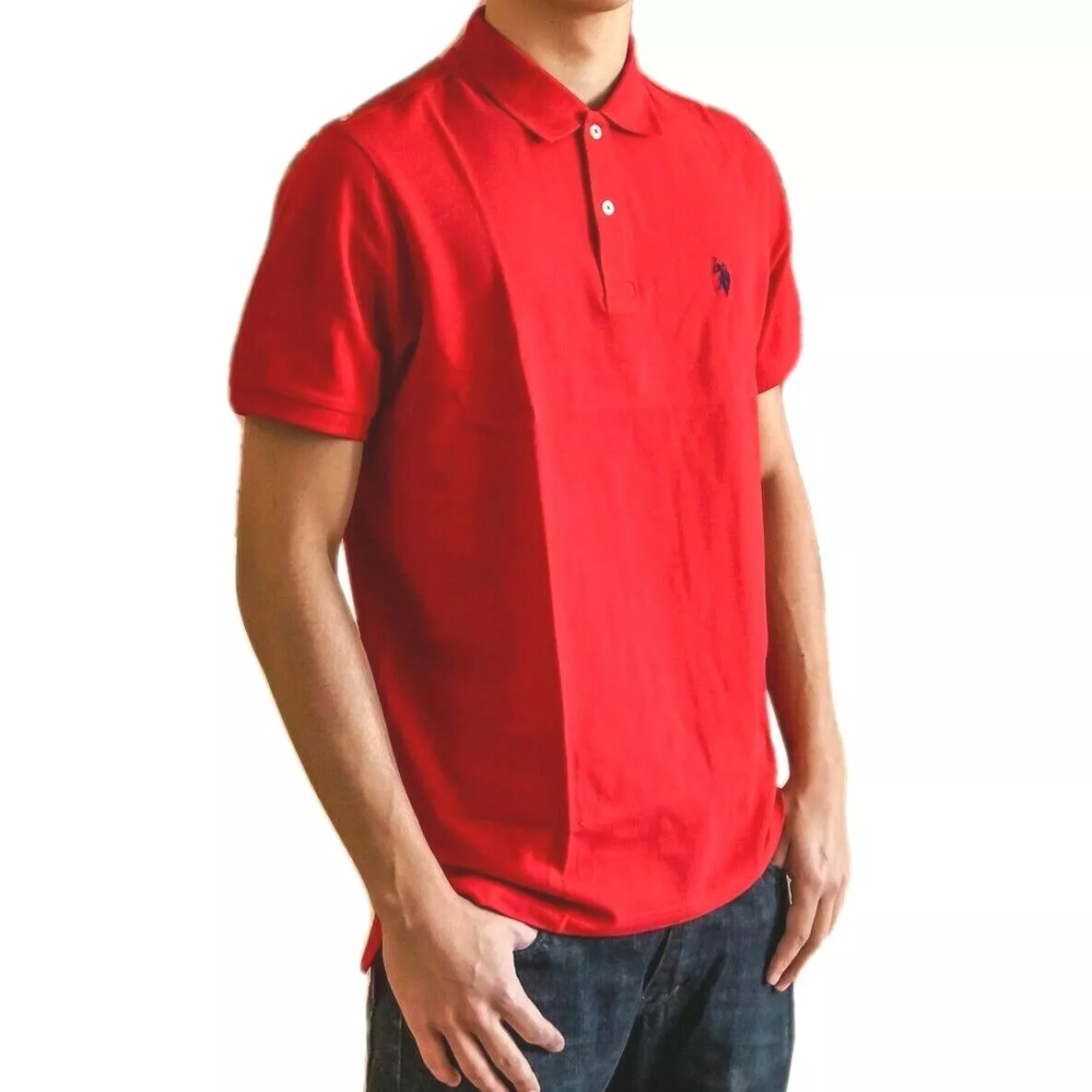 Us polo red t shirt original cheap
