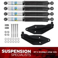 Dual Bilstein Shock Bracket Kit for 4-6" Lifts Fits 1999-2004 Ford F250 F350