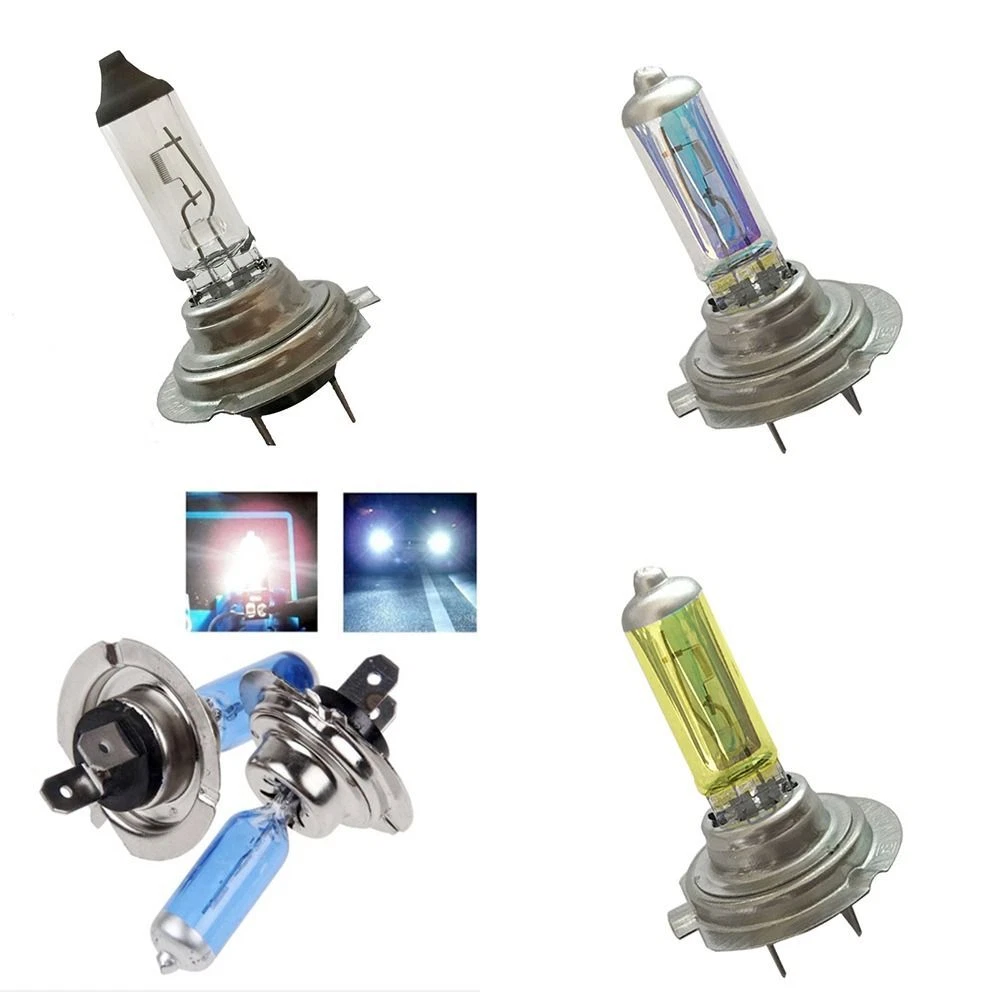 Bulb White Quartz Glass Car Headlight Platinum Halogen Bulb Super