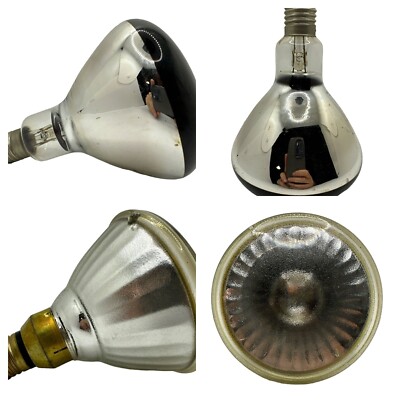 2x Spotlight - General Electric Reflektor Strahler + Spot Narva infrarot