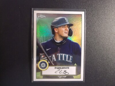 2021 Topps Chrome 1952 Redux Evan White Card # TC52-17
