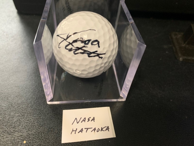 Nasa Hataoka LPGA signed autographed golf ball Superstar Precept Japan