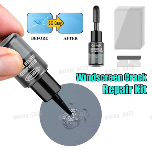 Automotive Glass Nano Repair Car Windshield Fluid Fix Resin Chip Crack Tool Kit - Picture 4 of 16