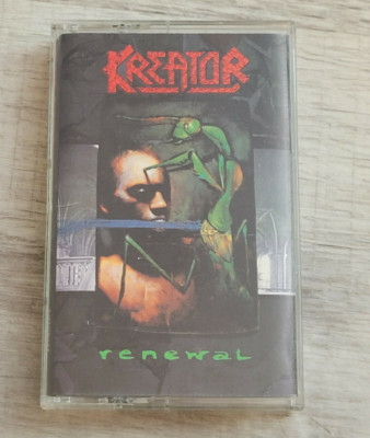 Kreator - Renewal Cassette Tape 1992 Heavy Metal Thrash Noise