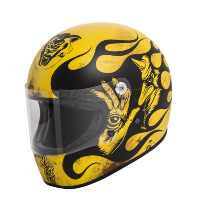 Premier Trophy BD 12 Helm Gr. XL gelb / schwarz