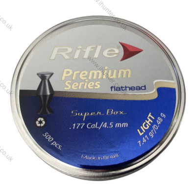 Rifle Premium Series Flat Heavy .177/4.5mm Air Pellets (Qty500) Free P&P L1196 | UK Rifle Premium Series Flat Heavy .177/4.5mm Air Pellets (Qty500) Free P&P L1196 | UK